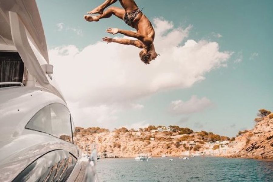 What is life like on a superyacht in Ibiza?
